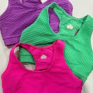 BBB bras. All 3 for $55 (usually $48 a piece!) Like new. One size fits most.